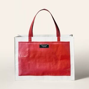 Kate Spade x Target Limited Edition Large  Red Tote Bag NWT